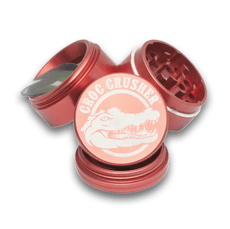 croc-crusher-1-2-inch-grinder-4-parties-rose-aluminium image 1