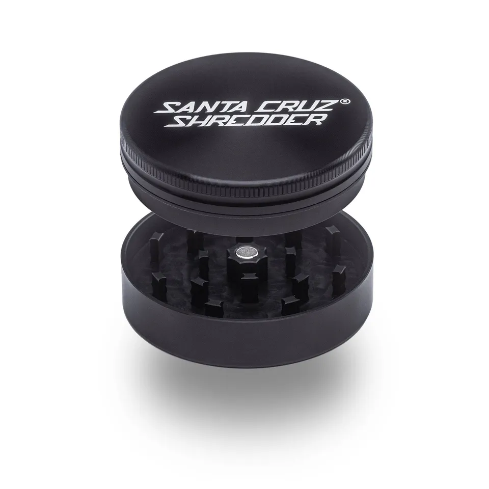 santa-cruz-shredder-aluminum-large-grinder-2-parties-noir image 1