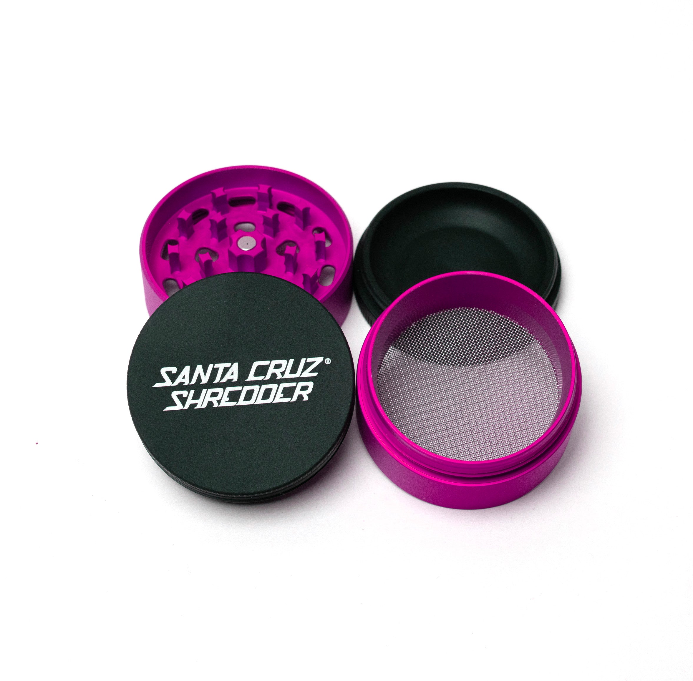 santa-cruz-shredder-split-series-grinder-broyeur-rouge-4-parties image 6