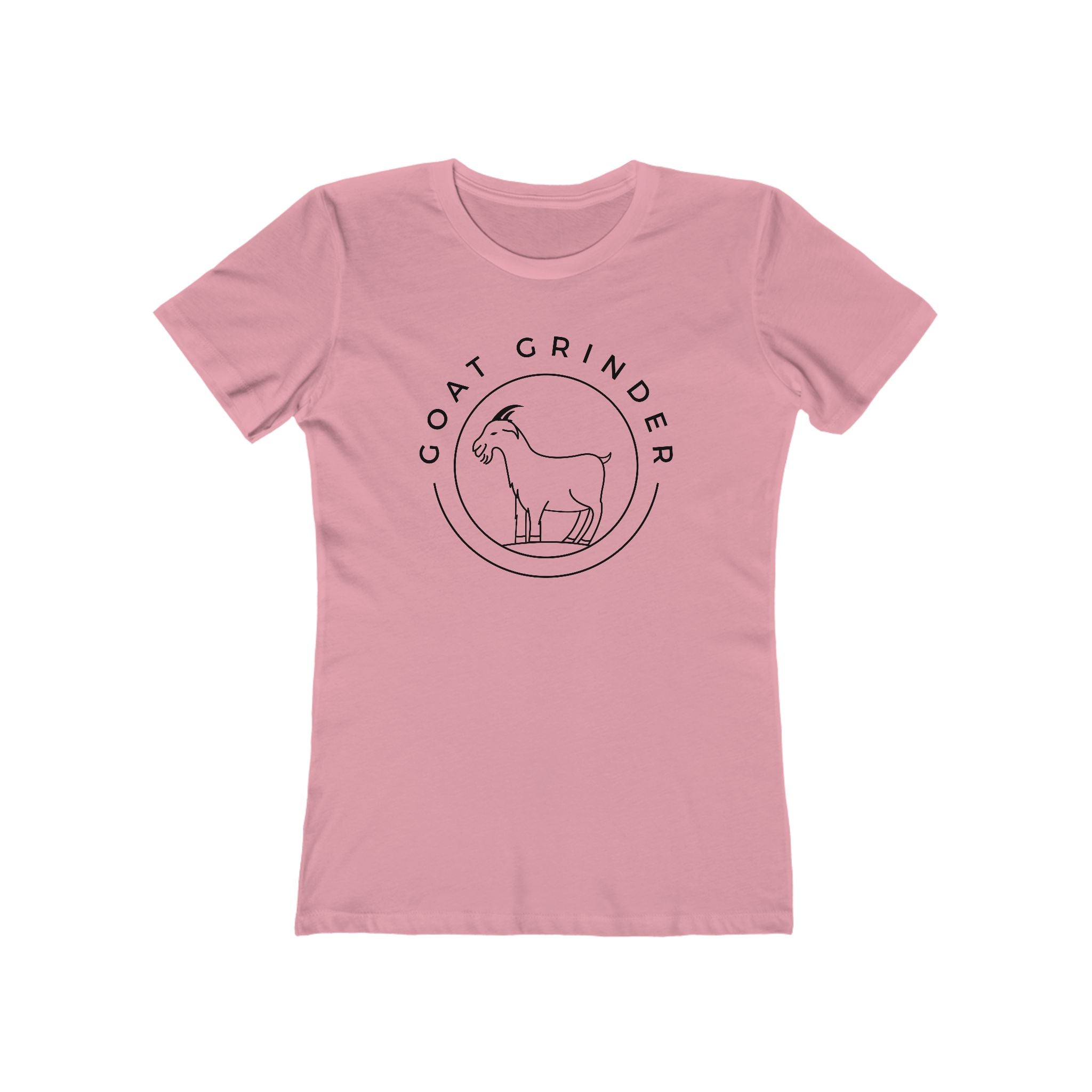 goat-grinder-og-logo-t-shirt-boyfriend-tee-shirt-femme-noir-coton image 4
