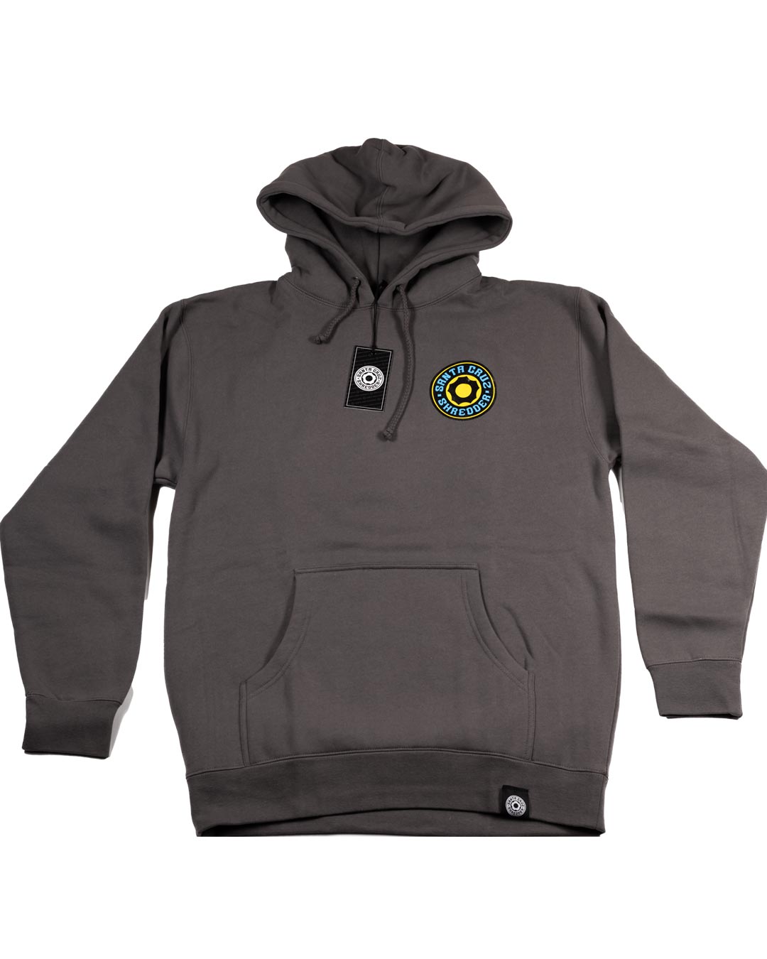 santa-cruz-shredder-aluminum-hoodie-shocker-skull-coton-noir image 7