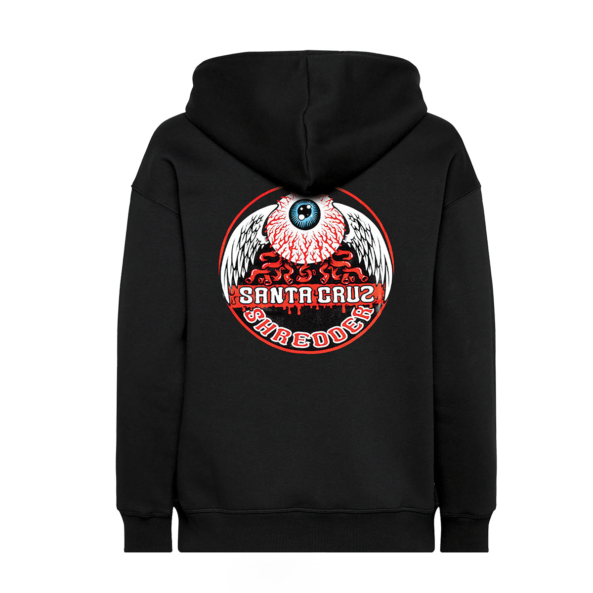 santa-cruz-shredder-aluminum-hoodie-flying-eyeball-coton image 1