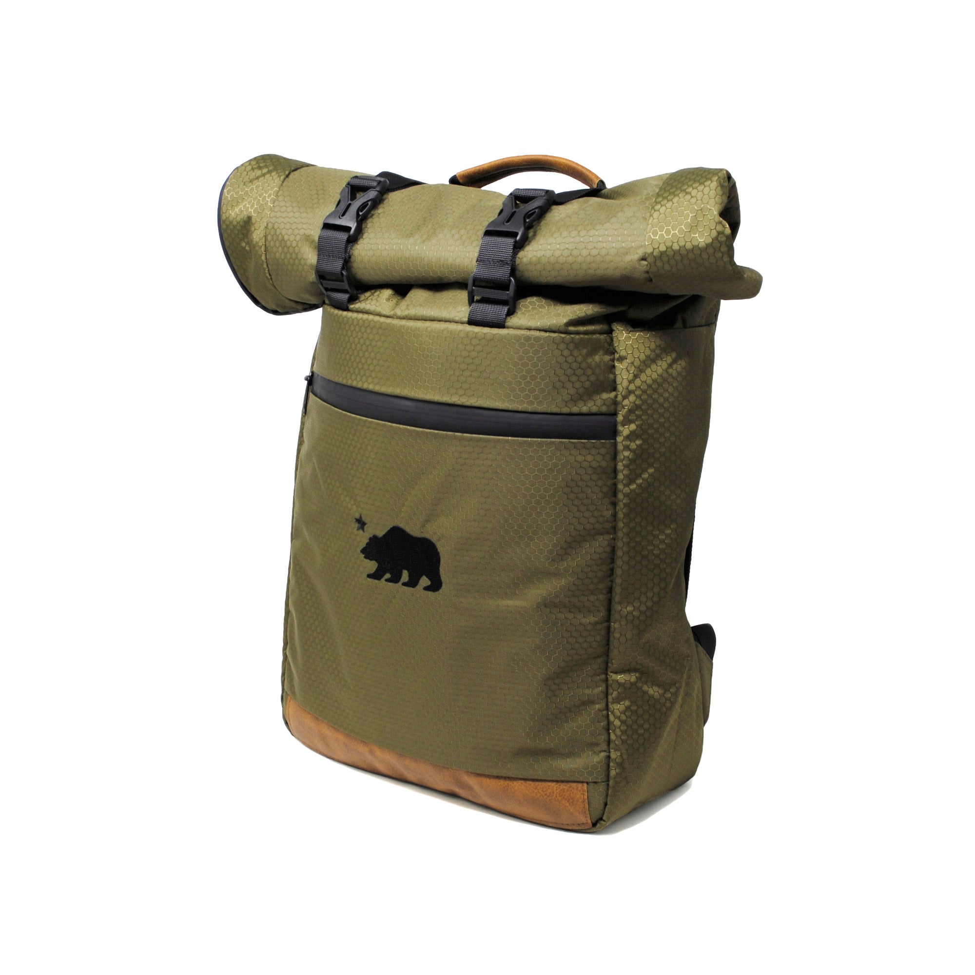 cali-crusher-backpacks-sac-roll-top-anti-odeur-noir-ours-noir image 3