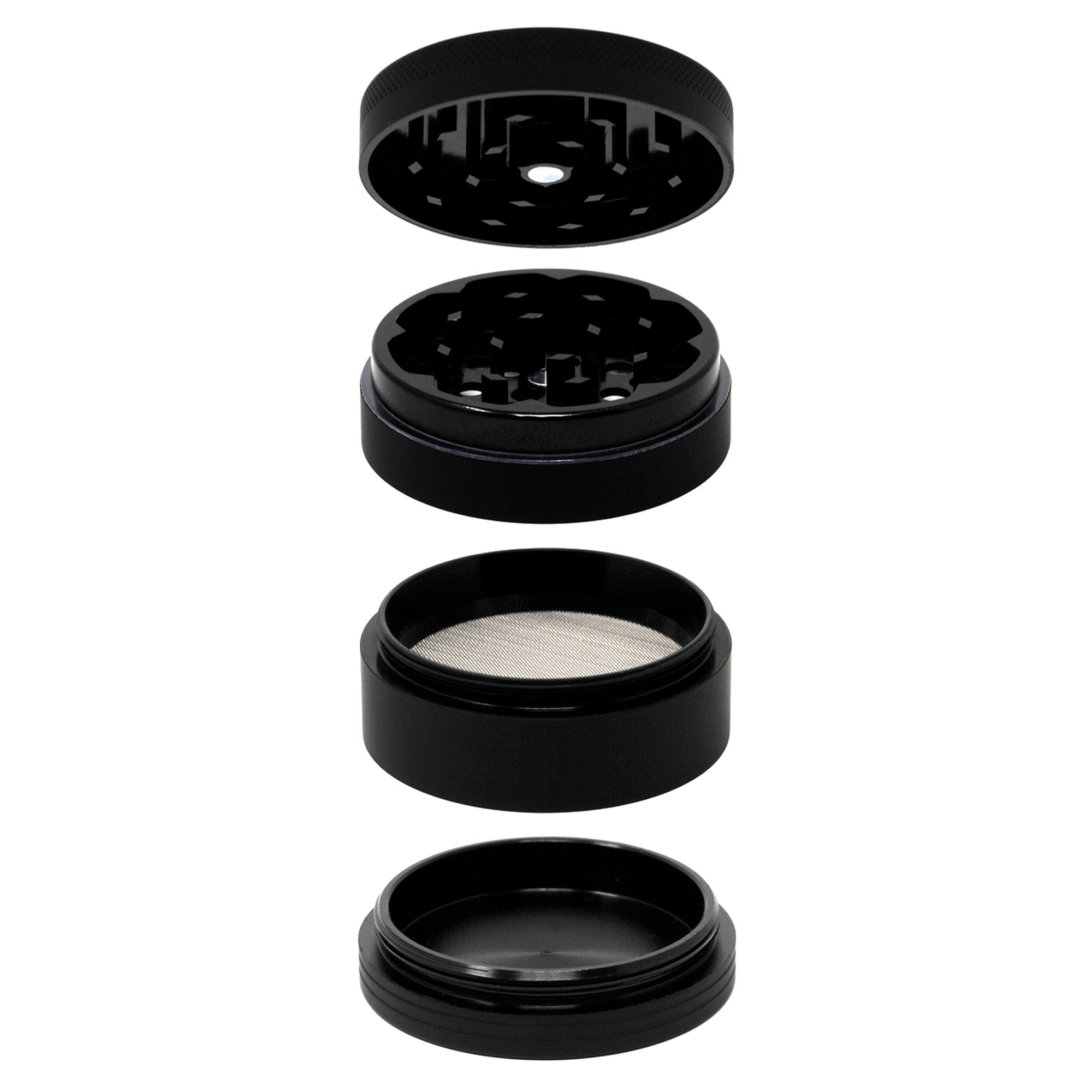 cali-crusher-o-g-grinder-2-5-4-parties-noir-mat-pollen image 4