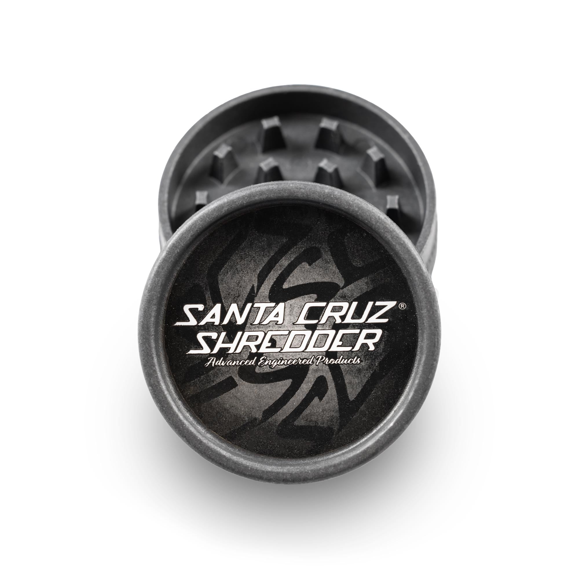 santa-cruz-shredder-hemp-2-pi-ces-broyeur-herbe-noir-chanvre image 2