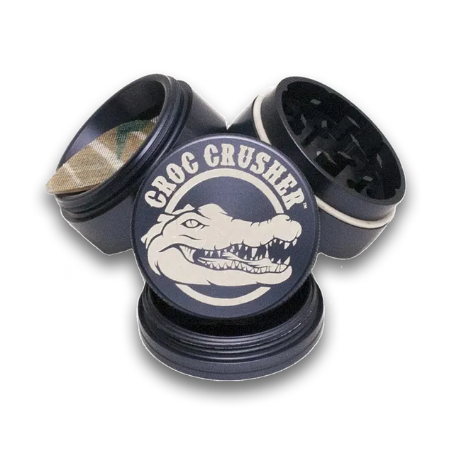 croc-crusher-2-2-inch-grinder-cobalt-aimant-aluminium image 1