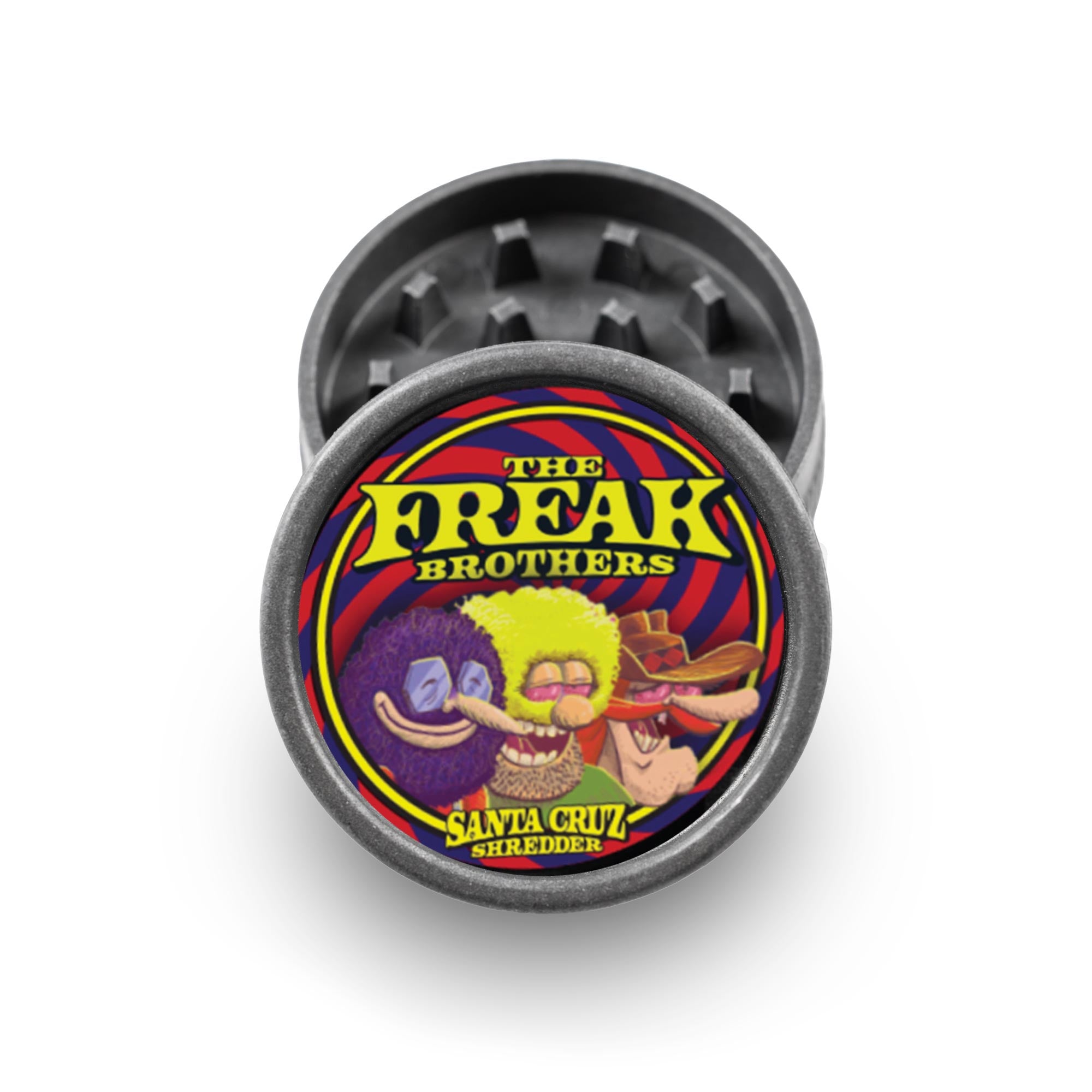 santa-cruz-shredder-hemp-grinder-2-parties-freak-brothers image 1