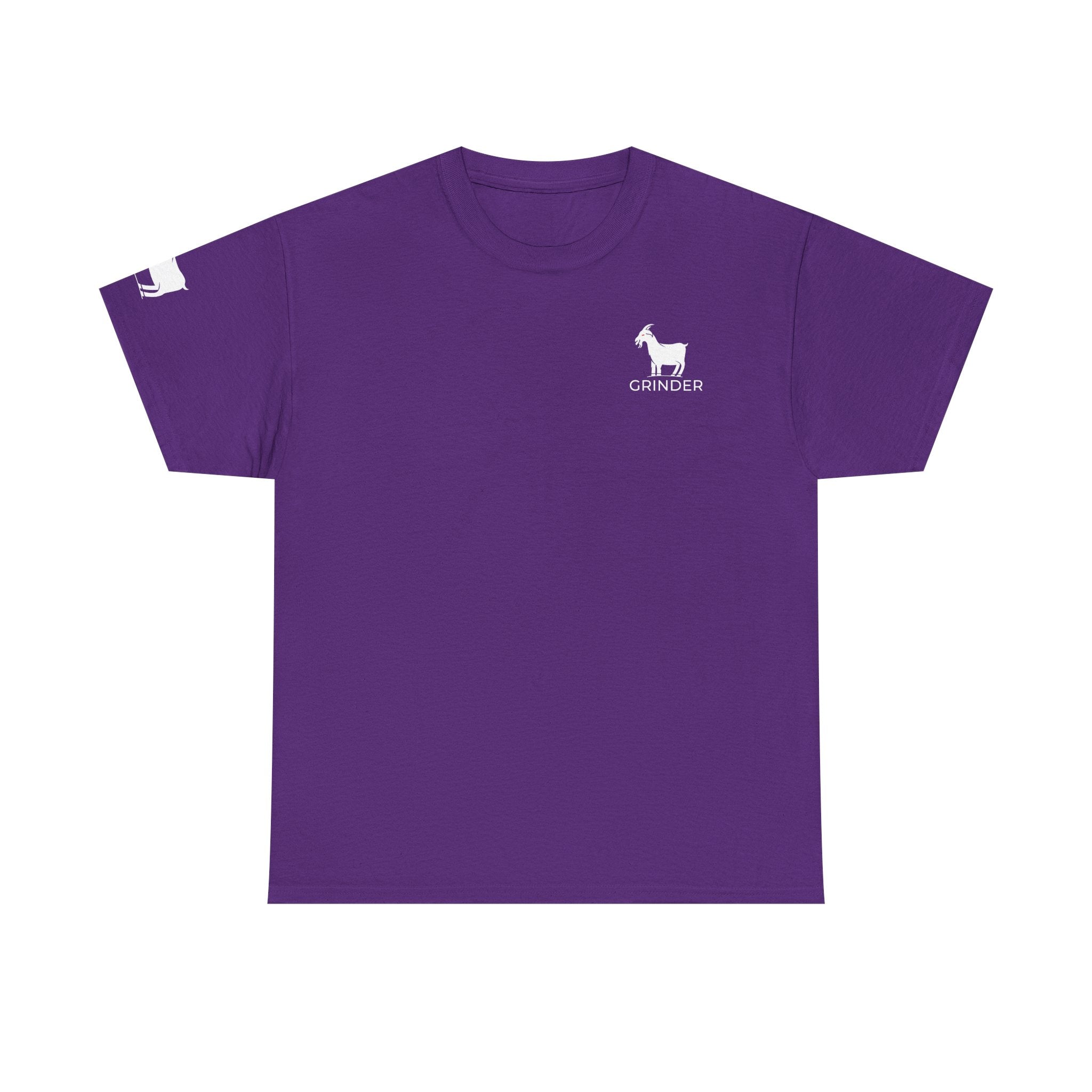 goat-grinder-merch-t-shirt-coton-col-rond-logo-manche image 4