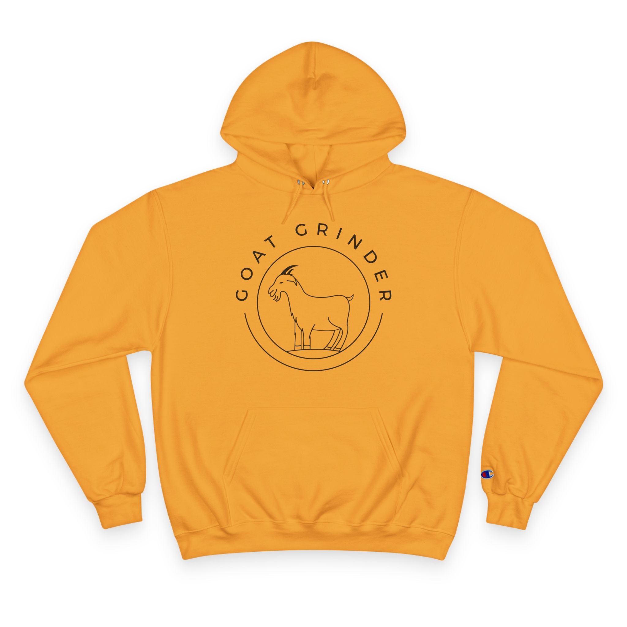 goat-grinder-og-logo-champion-sweat-capuche-noir-coton-2 image 3