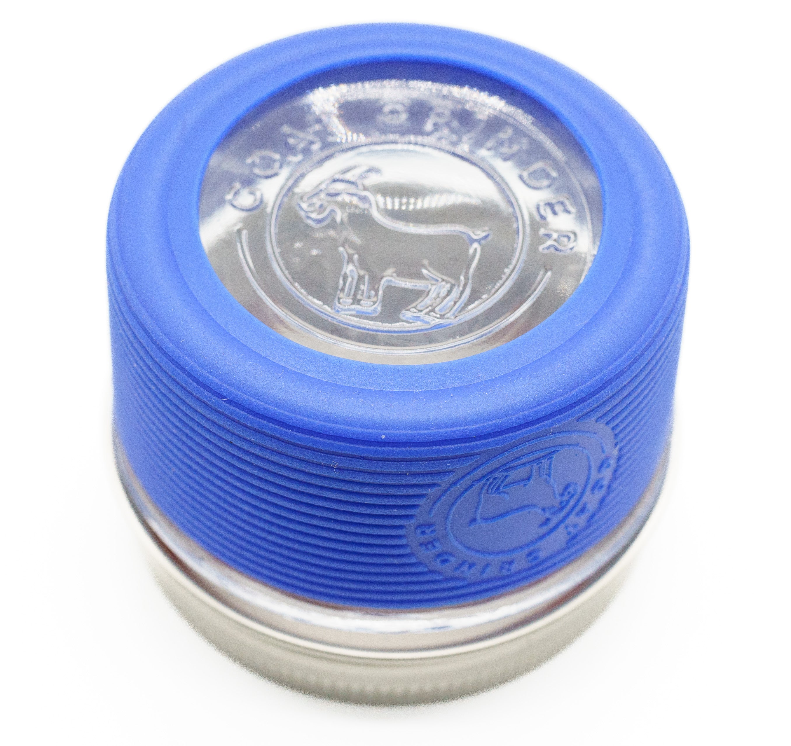 goat-grinder-glass-4oz-pot-conservation-verre-noir-118-ml image 2