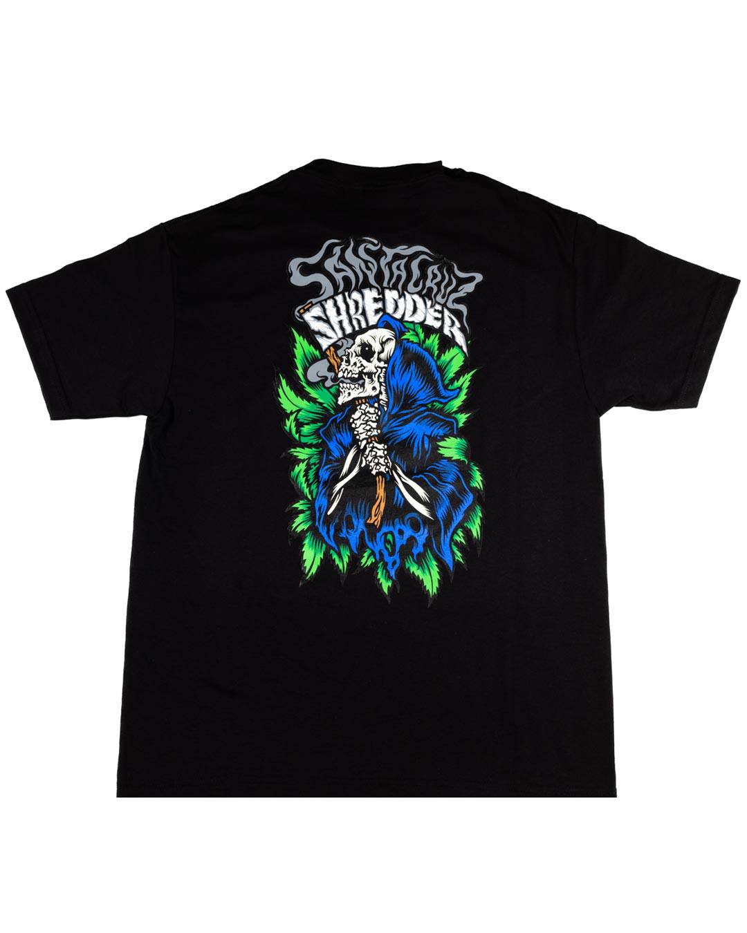 santa-cruz-shredder-reaper-t-shirt-coton-noir-taille-m image 4