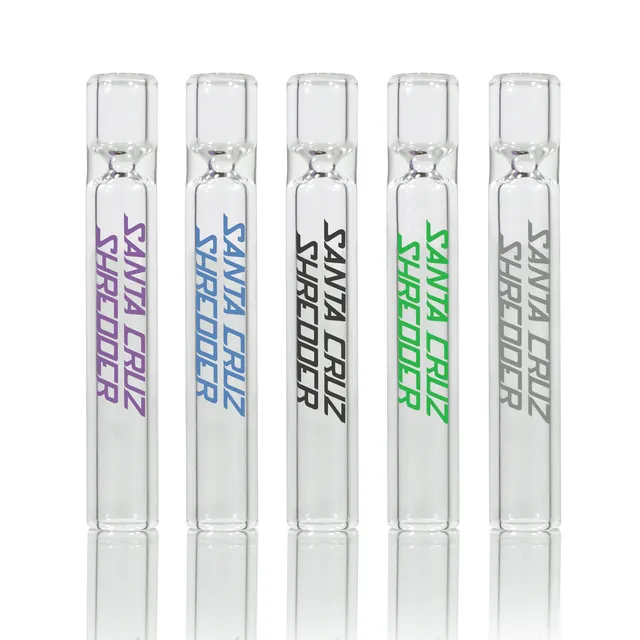 santa-cruz-shredder-hemp-pipe-verre-bleue-petit-bol image 1