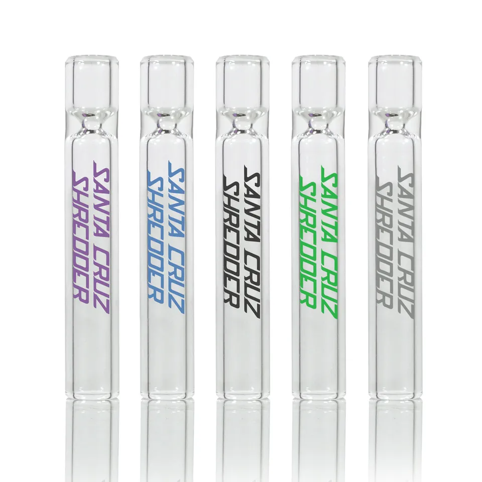 santa-cruz-shredder-hemp-pipe-verre-bleue-petit-bol image 1