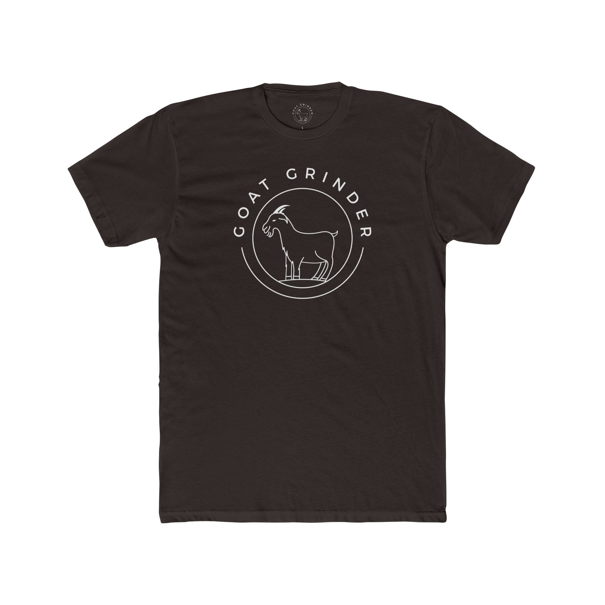 goat-grinder-merch-t-shirt-homme-coton-peign-logo-og image 2