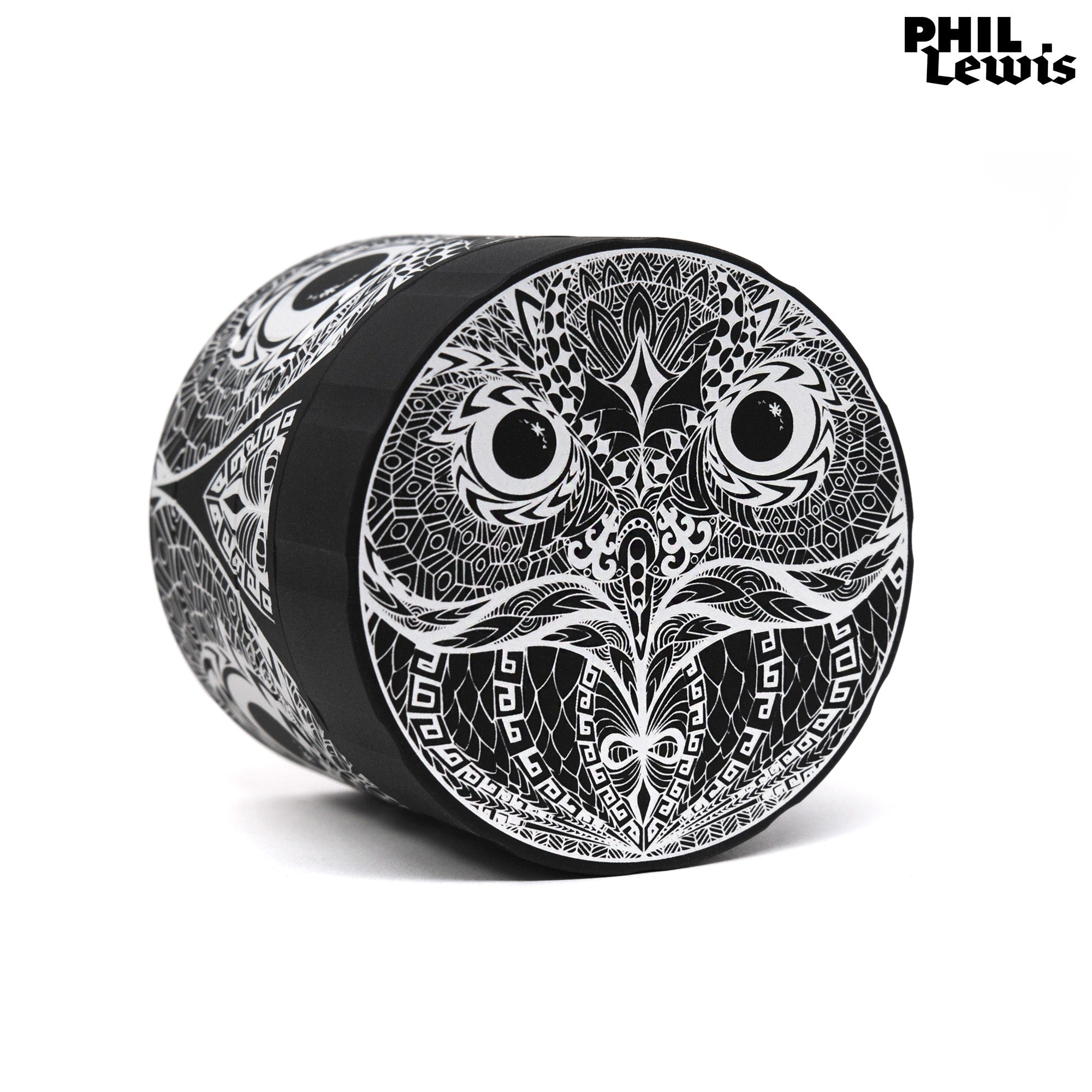 cali-crusher-phil-lewis-owl-eyes-grinder-4-pi-ces-aqua image 1