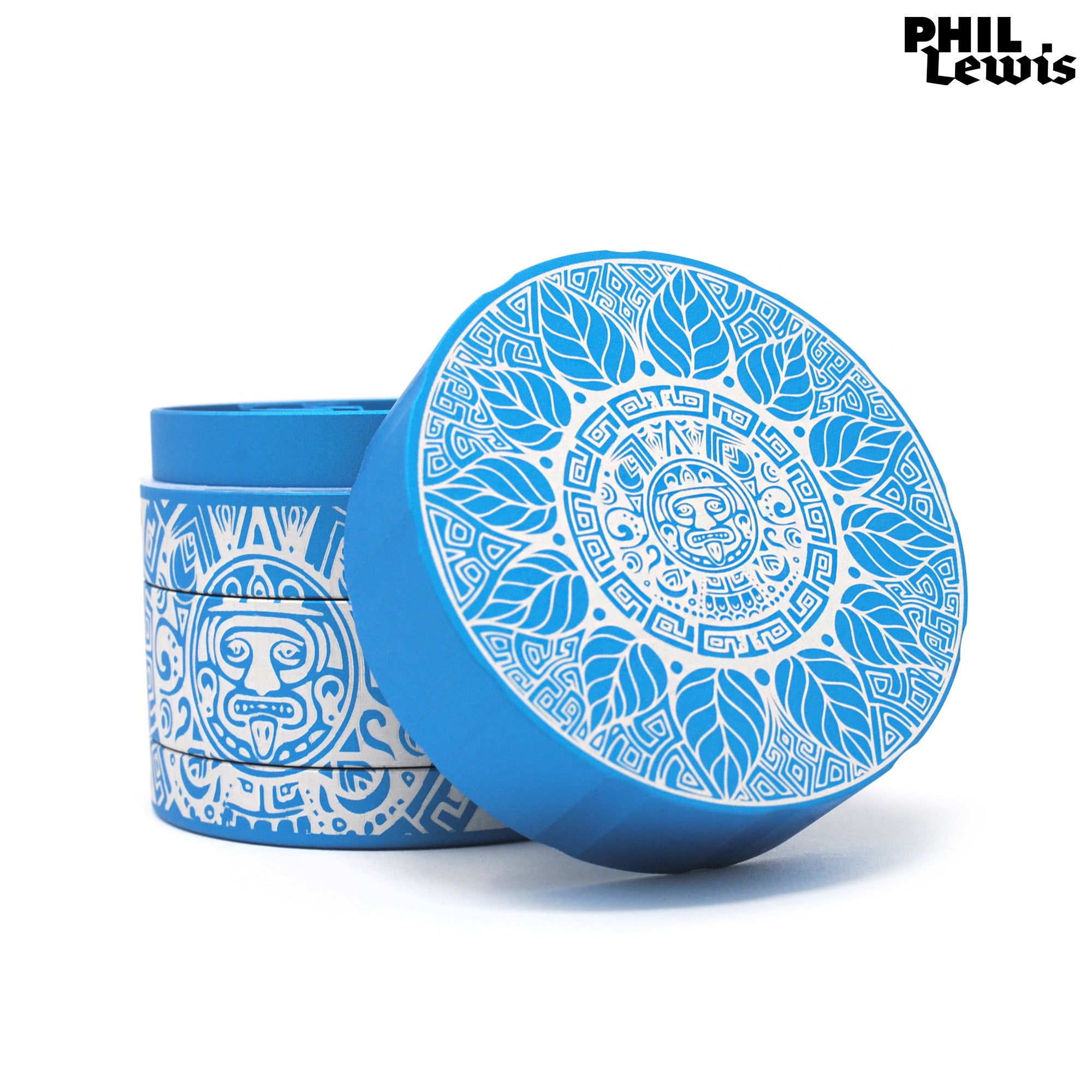cali-crusher-phil-lewis-sun-stone-grinder-aqua-4-pi-ces image 3