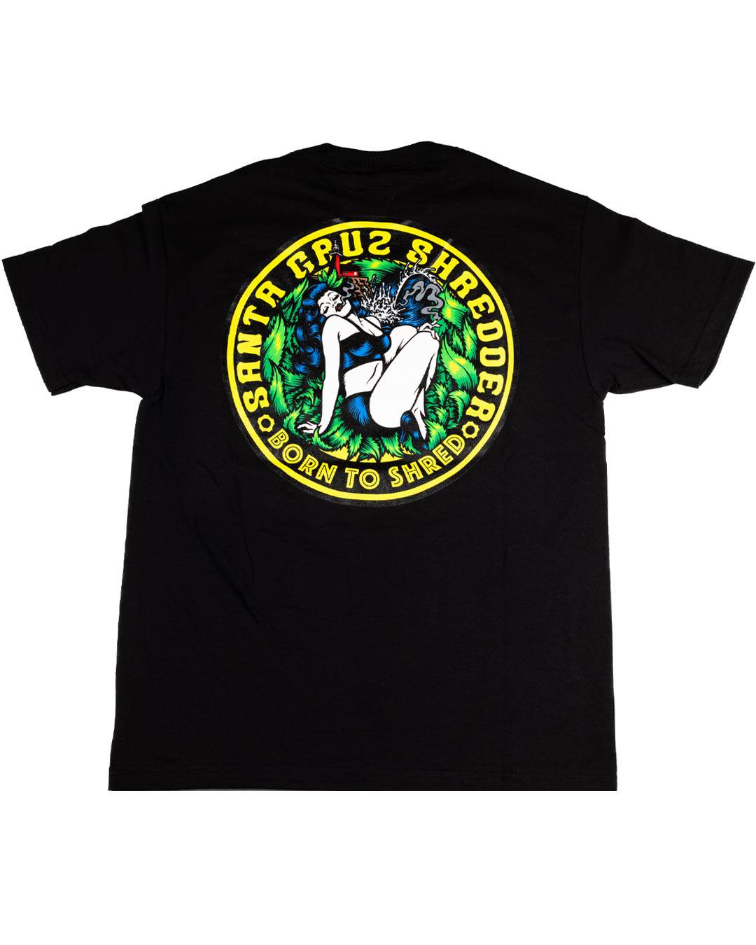 santa-cruz-shredder-pinup-t-shirt-coton-blanc-coupe-ajust-e image 4