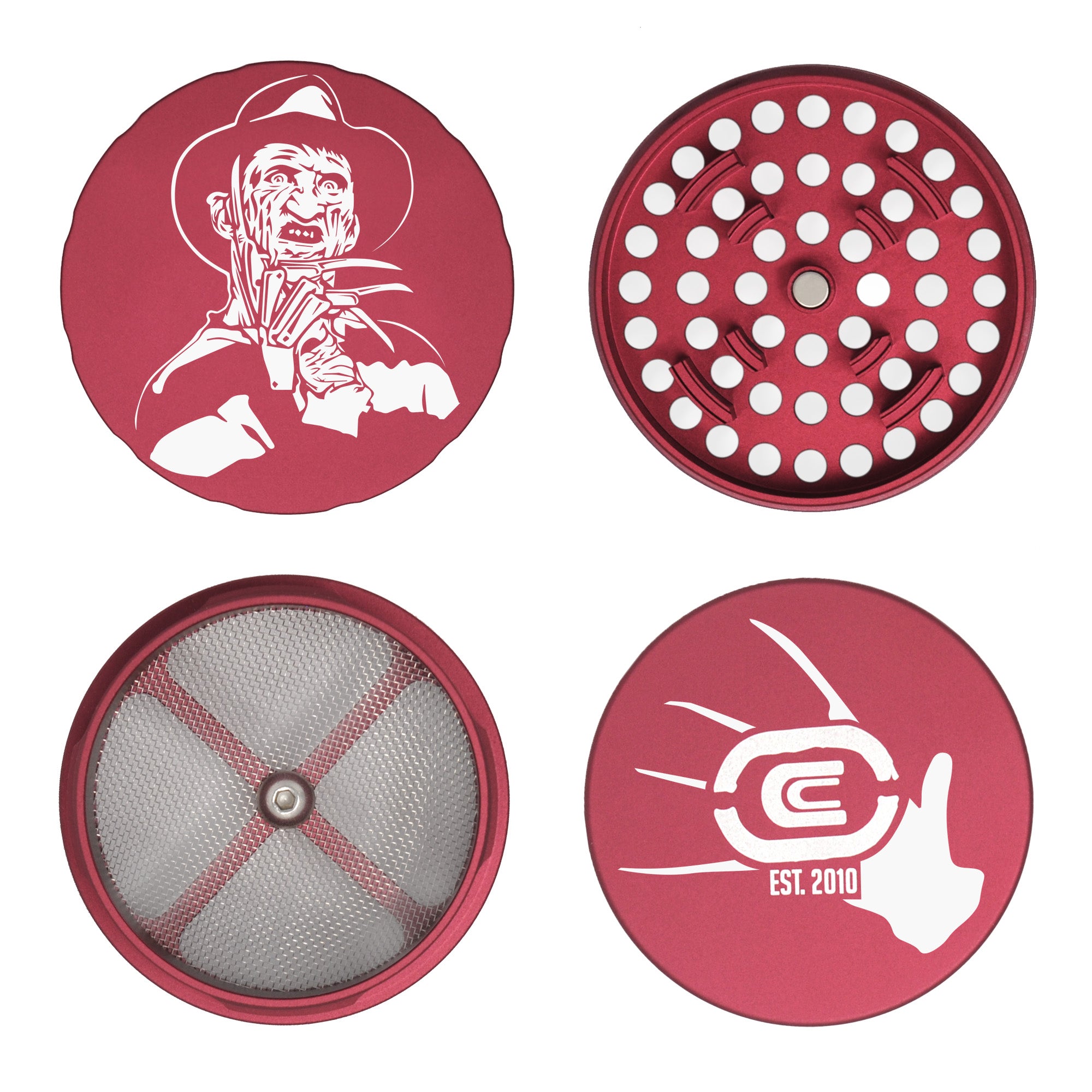 cali-crusher-homegrown-grinder-4-parties-dreamy-fred-rouge image 2
