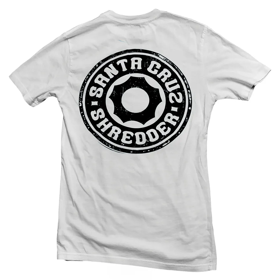 santa-cruz-shredder-cog-t-shirt-coton-noir-logo-blanc image 1