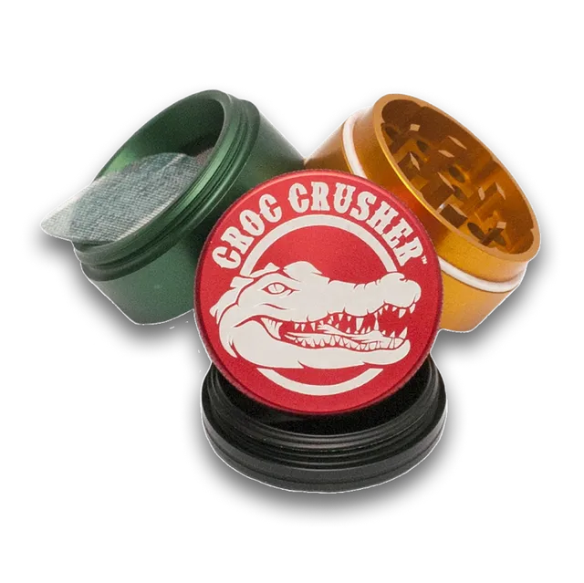 croc-crusher-3-inch-broyeur-herbes-rasta-4-pi-ces-aluminium image 1