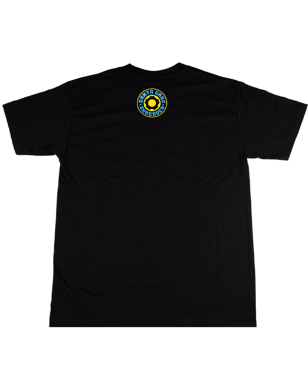santa-cruz-shredder-shocker-skull-t-shirt-coton-noir-m image 4